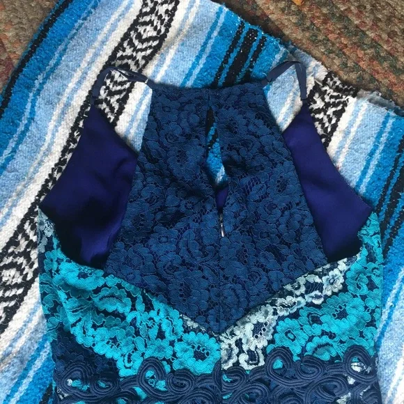 Anthropologie Greylin Lace Ombré Dress - Picture 3 of 5